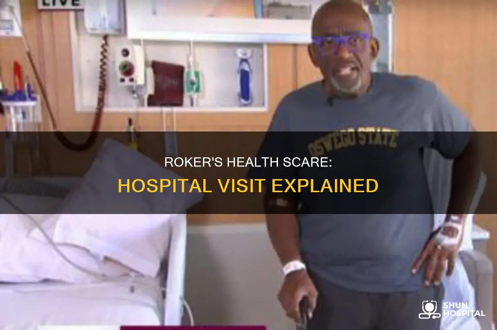 why was al rooker in the hospital