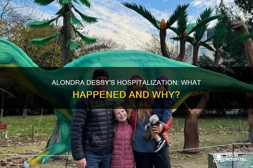 why was alondra dessy in the hospital
