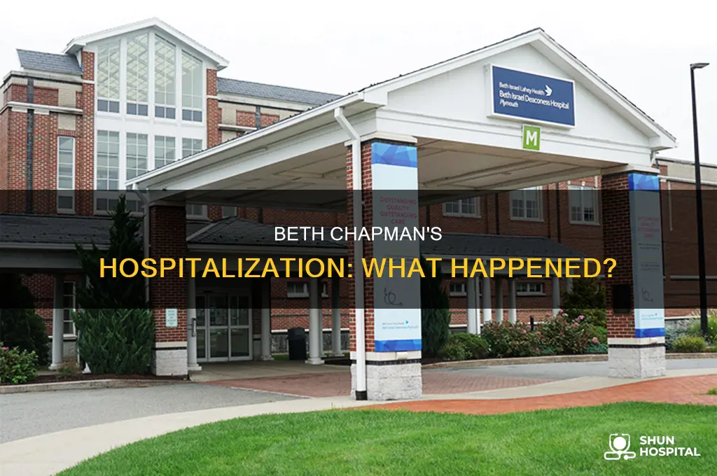 why was beth chapman in the hospital
