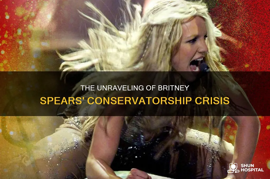 why was britney spears in the hospital