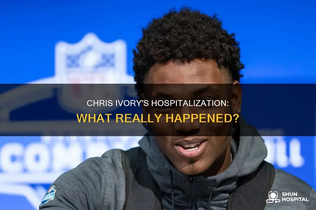 why was chris ivory in the hospital