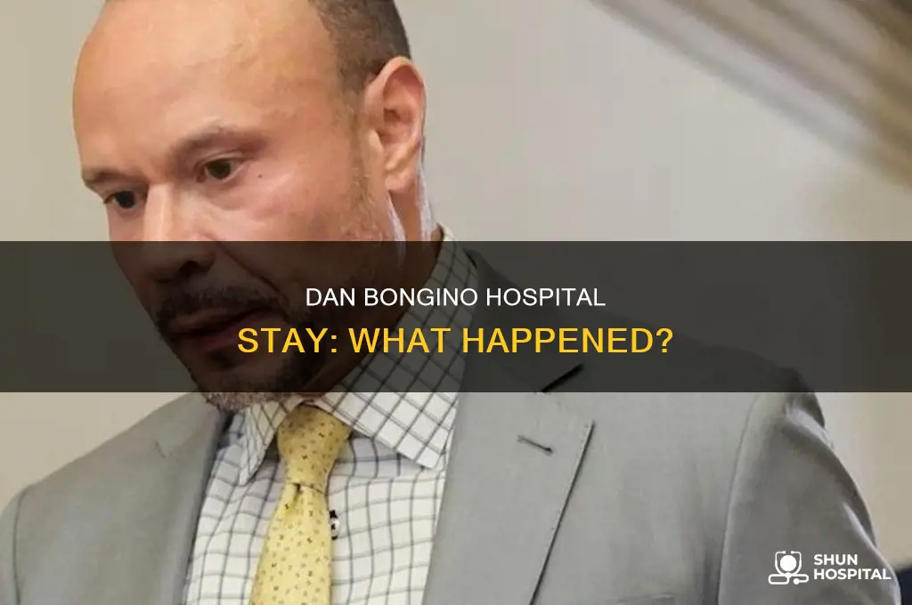 why was dan bongino in the hospital