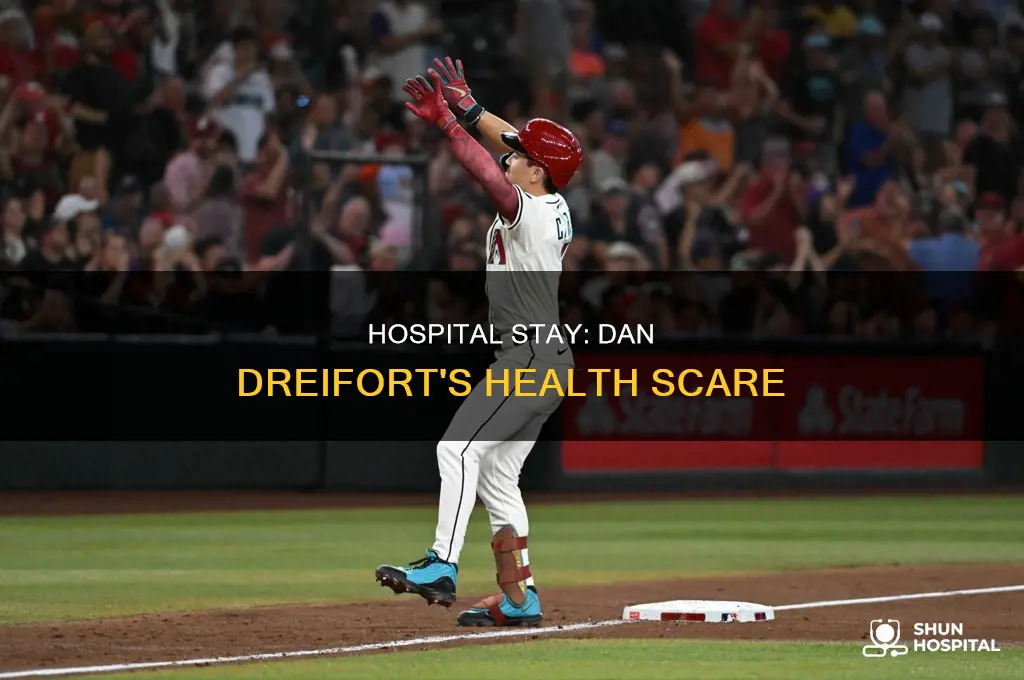 why was dan dreifort in the hospital