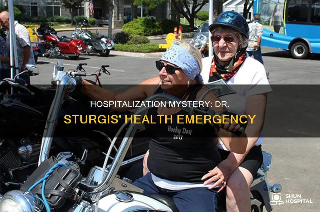 why was dr sturgis in the hospital
