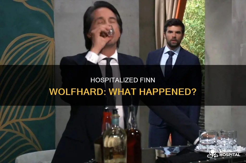 why was finn wolfhard in the hospital
