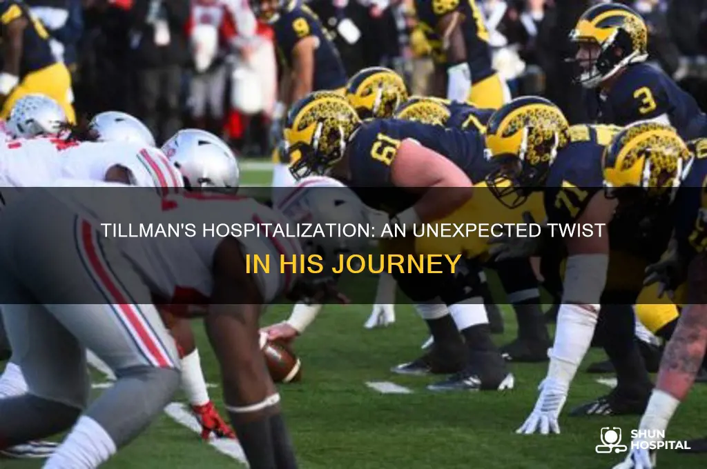 why was isiah tillman in the hospital