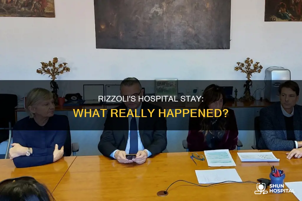 why was jane rizzoli in the hospital