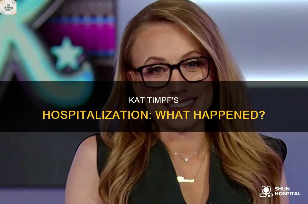 why was kat timpf in the hospital
