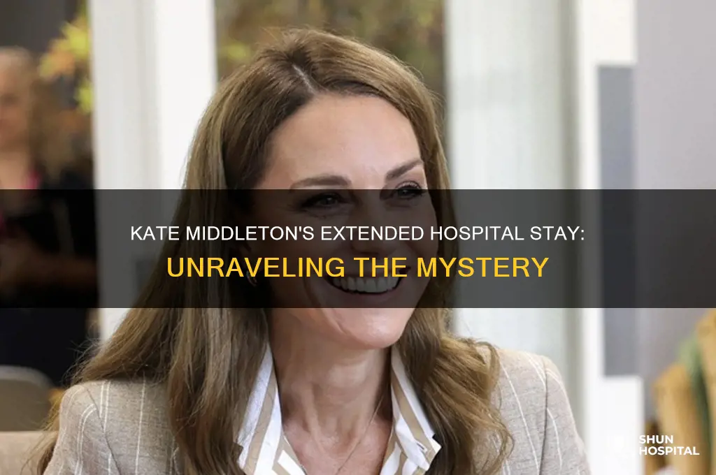why was kate middleton in hospital for 2 weeks