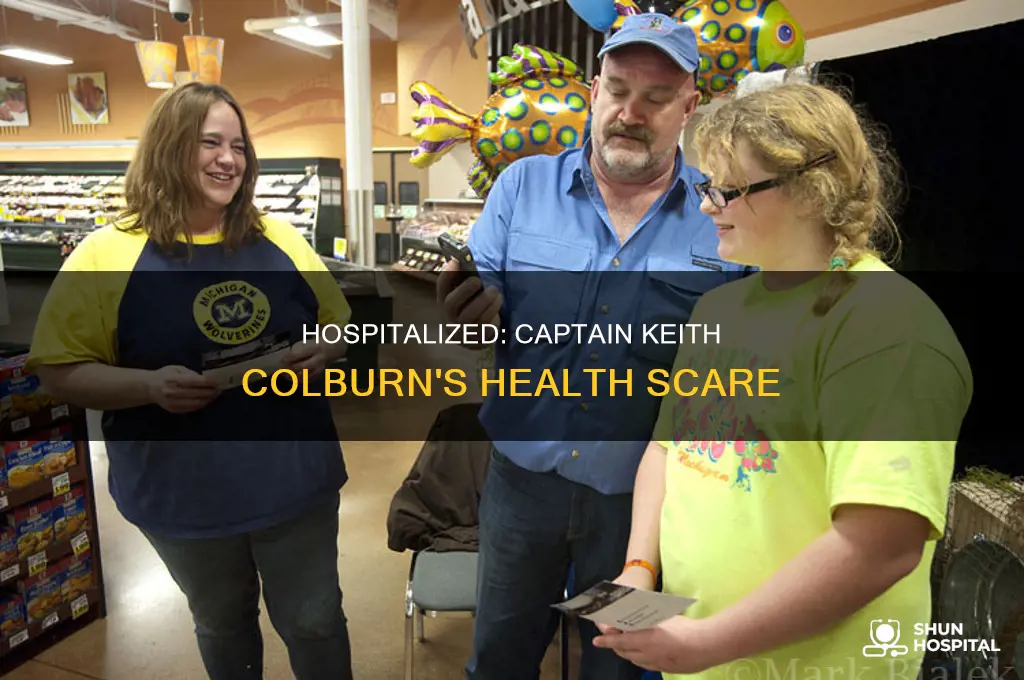why was keith colburn in the hospital
