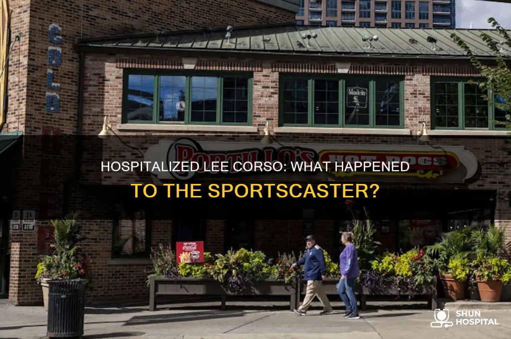 why was lee corso in the hospital