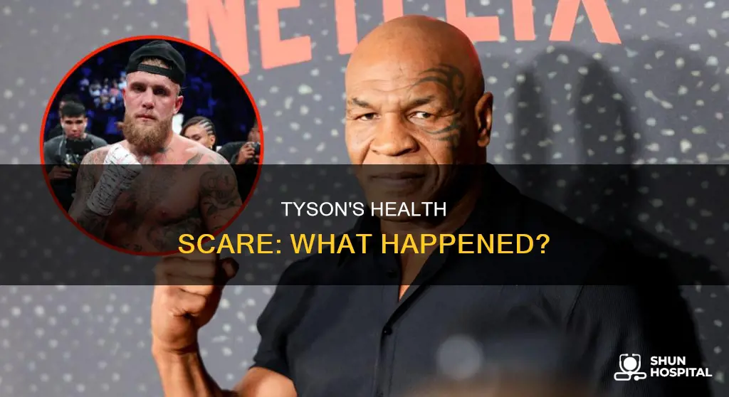 why was mike tyson in the hospital