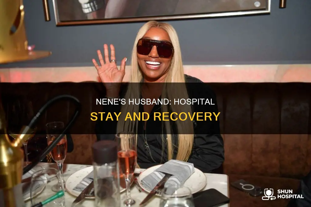 why was nenes husband in the hospital