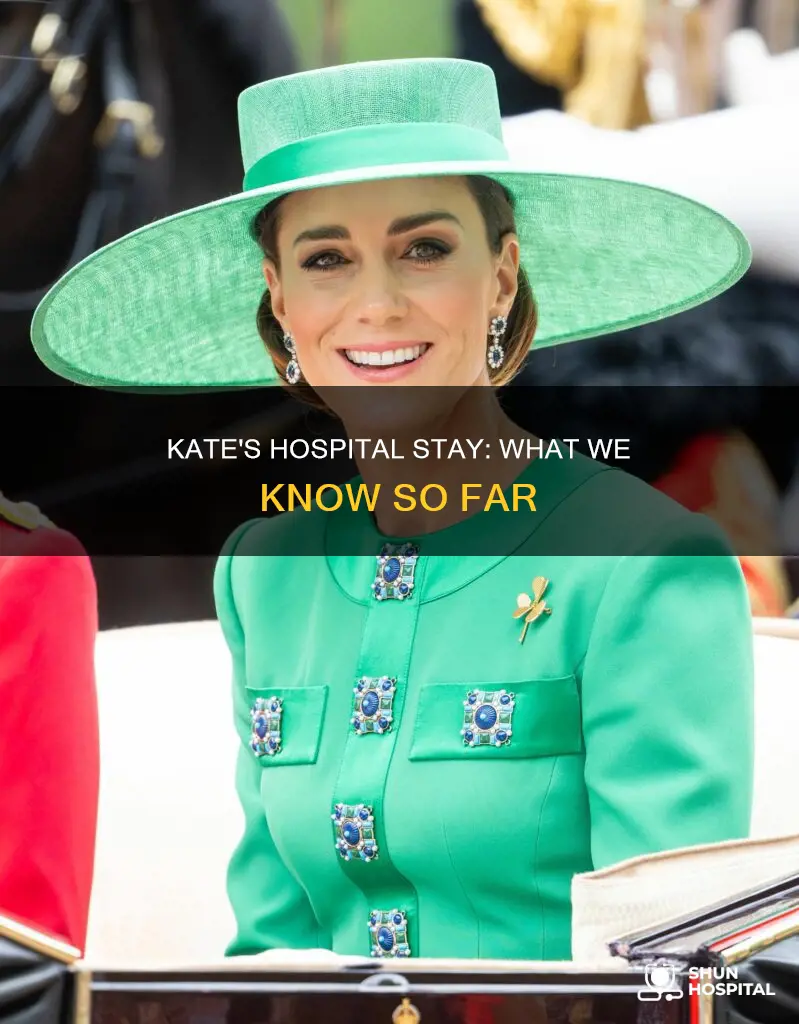 why was princess kate in the hospital
