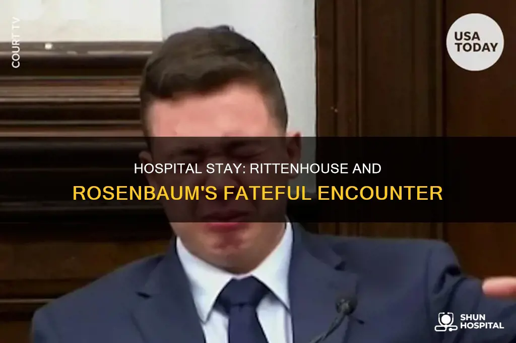 why was rosenbaum in the hospital rittenhouse