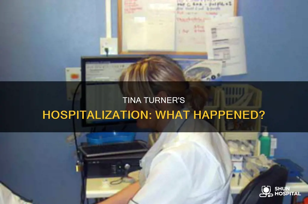 why was tina turner sent to hospital