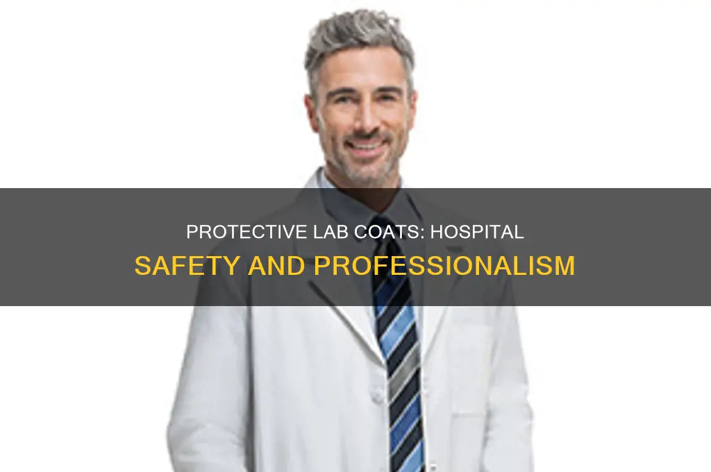 why wear lab coats in a hospital