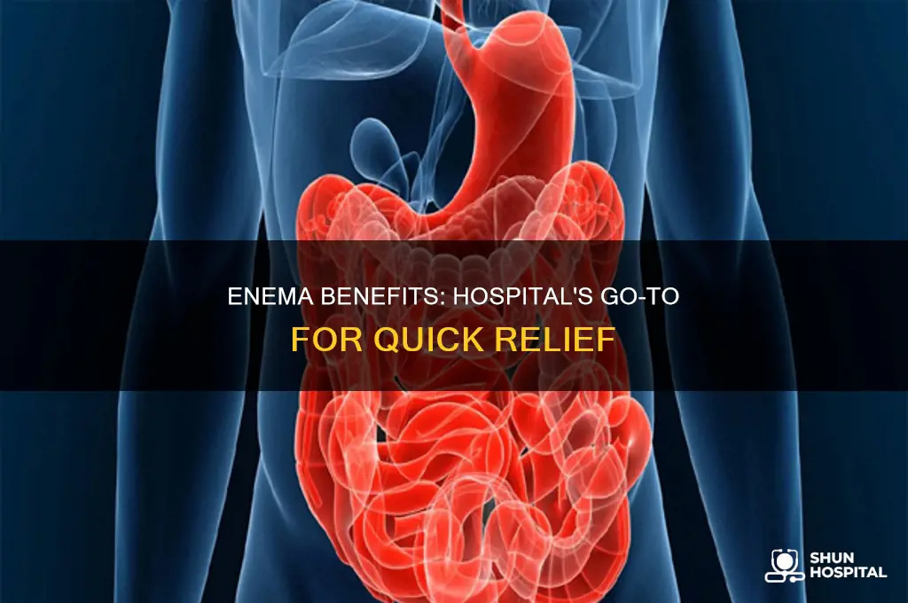 why would a hospital do an enema