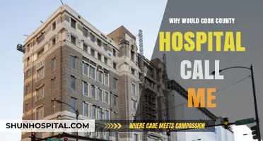 Cook County Hospital: Why They May Call You