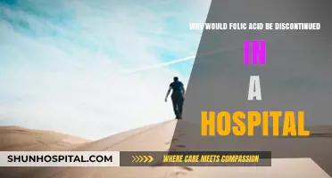 Why Hospitals Discontinue Folic Acid: Uncovering the Reasons Behind the Decision