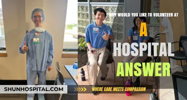 Volunteering at a Hospital: My Motivation and Impactful Reasons