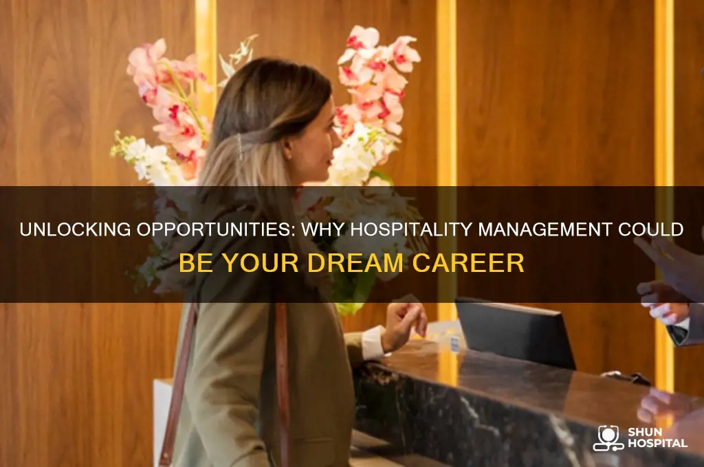 why you should consider a career in hospitality management