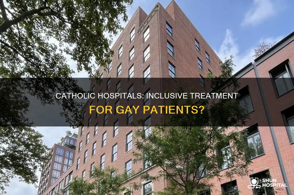 would a catholic hospital treat gay people