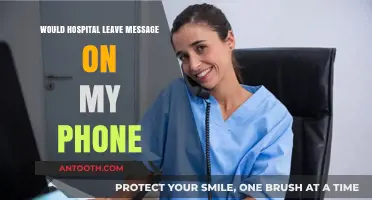 Hospital Voicemails: What to Expect