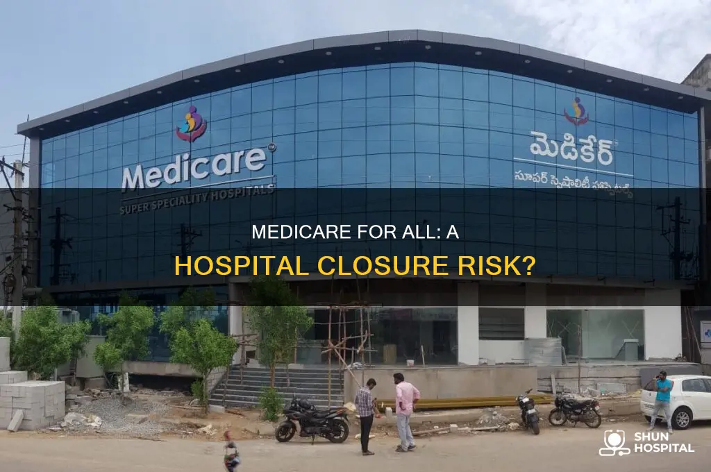 would medicare for all cause hospital closures