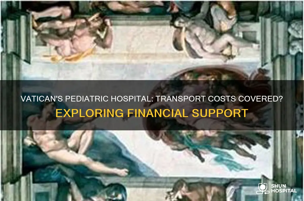 would the vatican pedi hospital would have paid for transport
