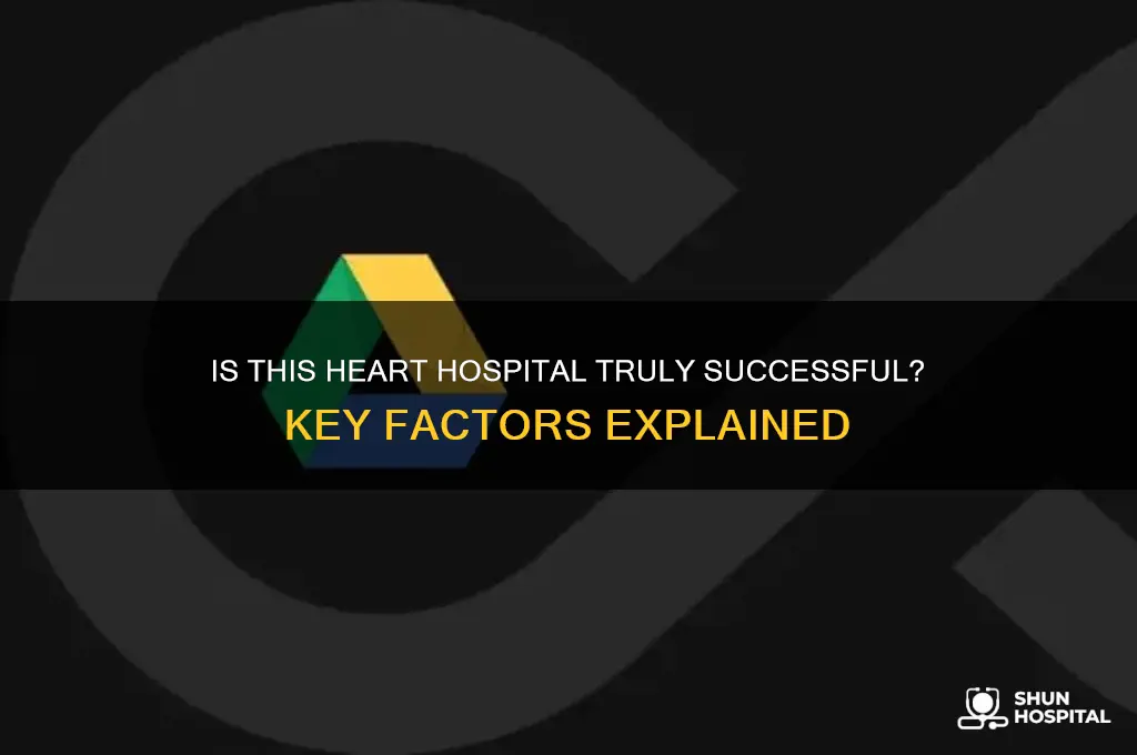 would you describe this heart hospital as successful explain why